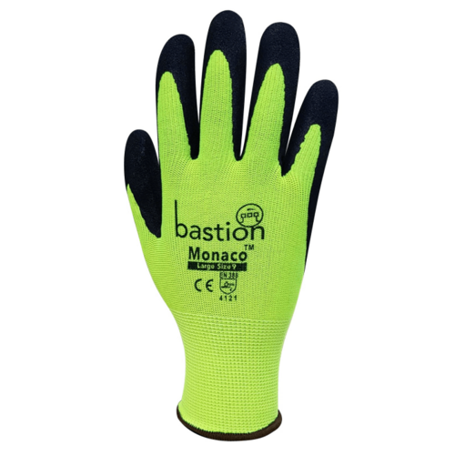 Bastion Monaco Hi Vis Foam Nitrile Palm Gloves