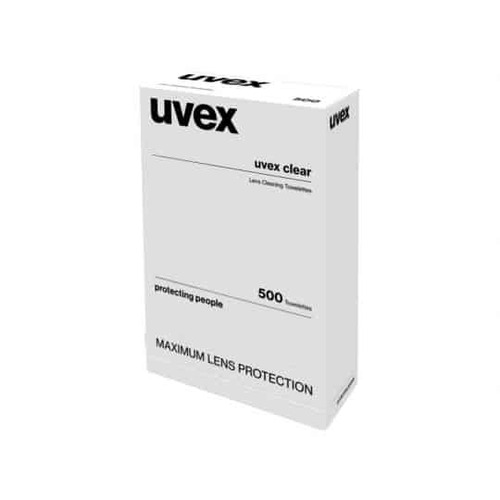 uvex Lens Cleaning Towelettes Pack of 500 Wall Mountable