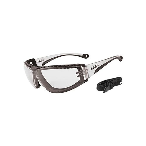 Scope Super Boxa Safety Glasses Clear Lens Foam Bound