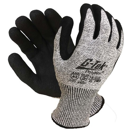 G-Tek Polykor Cut Resistant Level C 13 Gauge Gloves