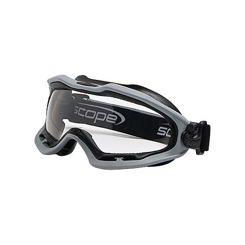 Scope Spartan Safety Goggle Clear Lens with Visor