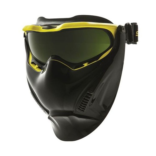 Spartan Black Shield Goggle / Visor Titanium AF/AS Shade 5