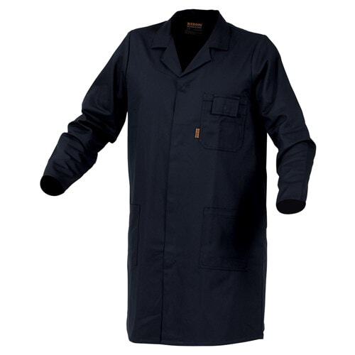 Bison Cotton Dustcoat (Navy)