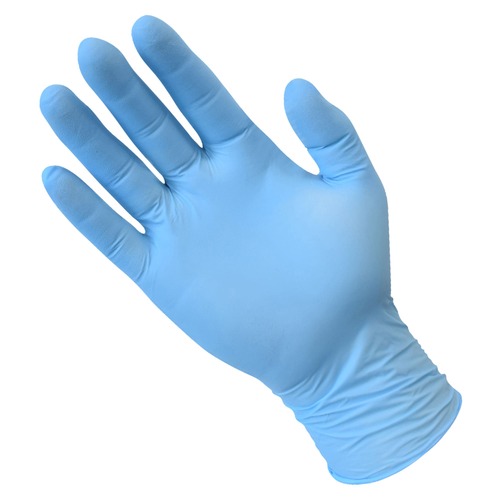 Disposable Nitrile Gloves Box of 100 Blue (XS)