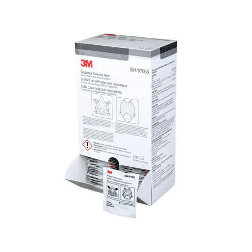 3M Respirator Cleaning Wipes Box of 100