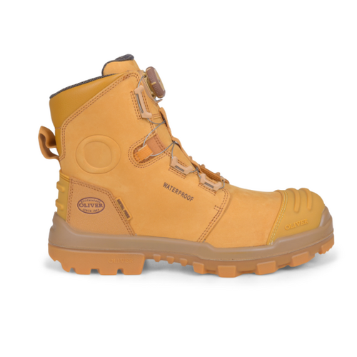 Oliver AT54 Boa Waterproof Composite Toe 150mm-Wheat