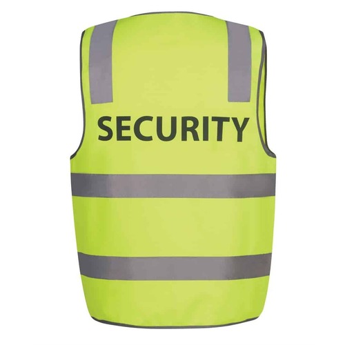 JBs Wear Hi Vis Day/Night Lime Safety Vest Security