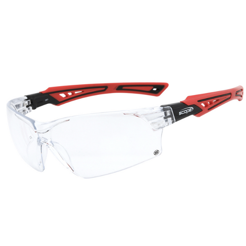 Scope Bionix Safety Glasses Clear Lens