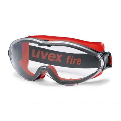 uvex Ultrasonic Type 1 Fire Goggles Clear HC-AF Lens