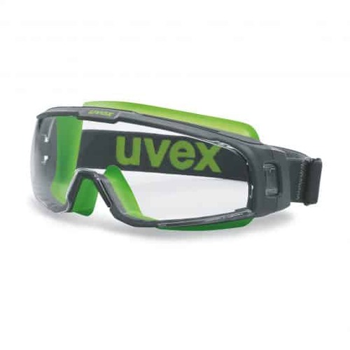 uvex u-sonic Wide-Vision Goggle Clear 