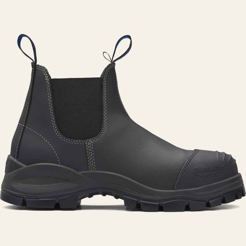 Blundstone 990 Elastic Sided Pull On Safety Boot Bump Cap - Black