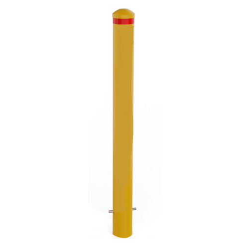 Bollard Below Ground (Yellow) 114mm