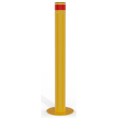 Bollard Surface Mount (Yellow) 90mm x 900mm 