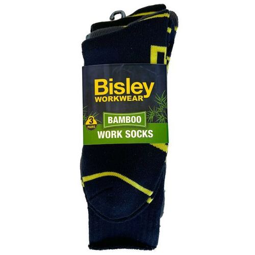 Bisley Bamboo Work Socks 3 Pack
