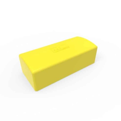 Barsec Cap to Suit W-Beam Post LLDPE Yellow