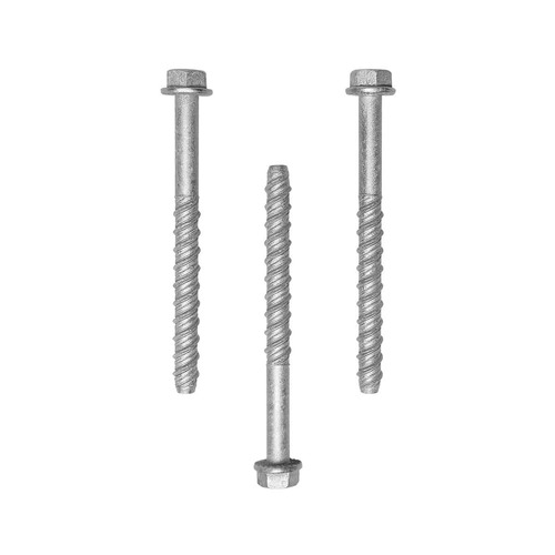 Concrete Anchor Screws 150mm Pack of 3 (For Wheel Stops)