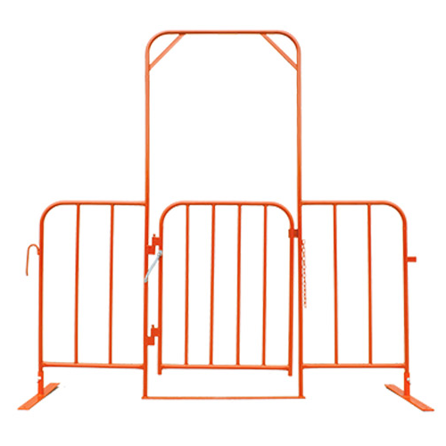 Crowd Control Barrier GATE Orange