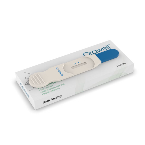 Orawell COVID-19 Ag Rapid Saliva Self-Test Pen Device (Single Pack)