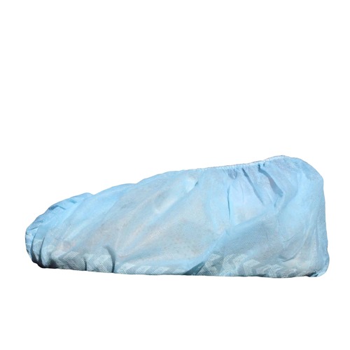 Disposable Non-woven PP Shoe Cover Box of 500 - Blue