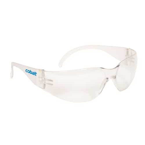Cobalt Safety Glasses Clear Lens