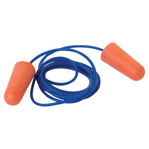 Probullet Disposable Earplugs Corded Orange Box of 100