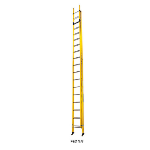 Branach PowerMaster Fibreglass Extension Ladder 5.8m - 9.8m