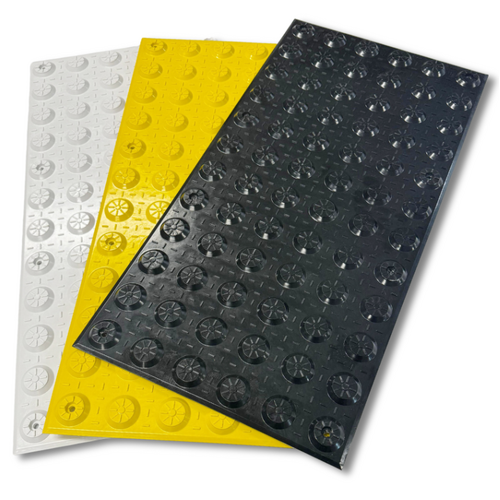 Tactile Hazard Profile 300 x 600mm Fibreglass Reinforced