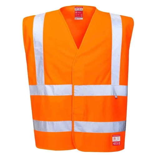 Hi Vis Anti Static Flame Resistant Vest