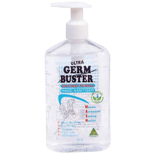 Germ Buster Anti-Bacterial Hand Sanitiser 350ml Pump