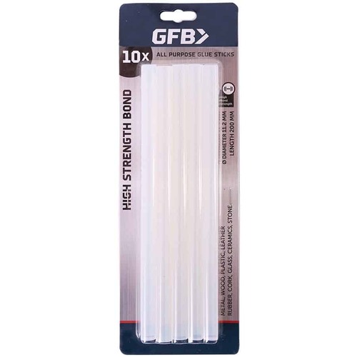 GFB Extra Strong Glue Stick 11.2 x 200mm Pack of 10