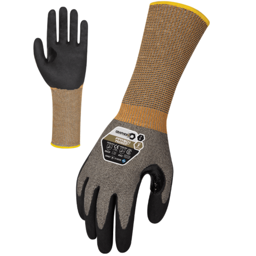Graphex Premier EXT Cuff Cut 5 Level F Gloves