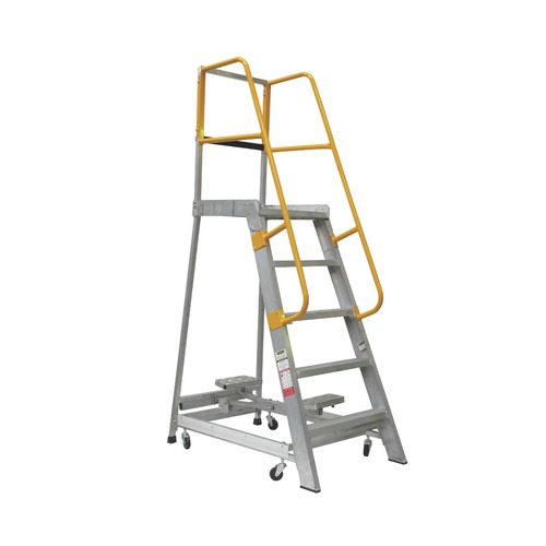 Gorilla Order Picking Ladder 1.5m (5ft) Aluminium 200kg Industrial