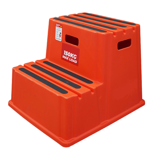 Moulded Safety 2 Step Yellow 150kg Industrial