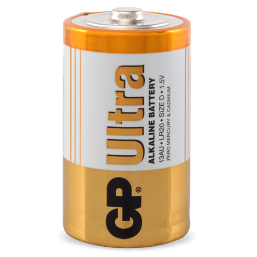 Battery GP Ultra Alkaline D Pack of 20