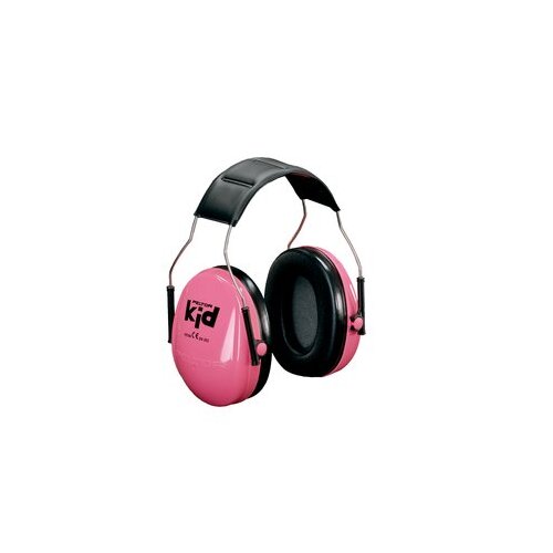 3M Kids Peltor Headband Earmuff Neon Pink 27dB