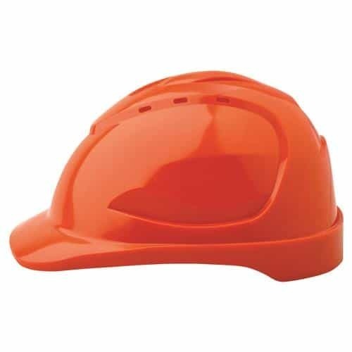 V9 Hard Hat Vented with 6 Point Push Lock Harness