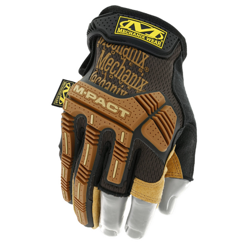 Mechanix Wear Leather Framer Gloves Part Fingerless