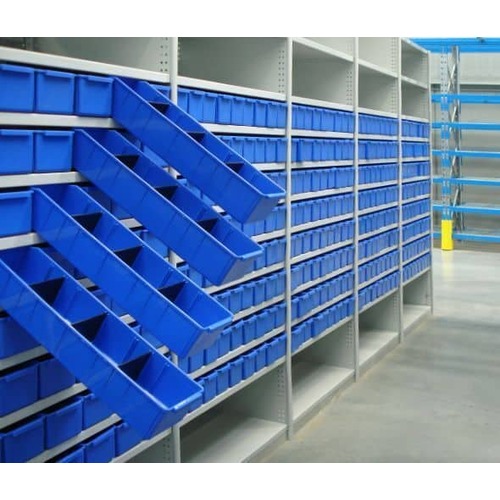 Steel Shelf Shelving - Lt Grey 2175H x 900W x 300D with 14 Shelves 