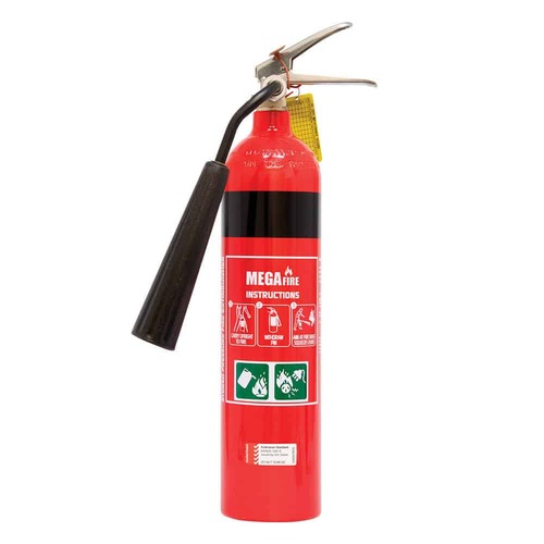 Extinguisher 2kg Carbon Dioxide c/w Wall Bracket