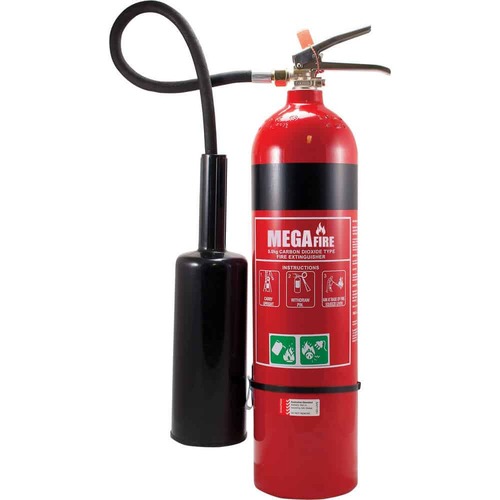 Extinguisher 5kg Carbon Dioxide c/w Wall Bracket