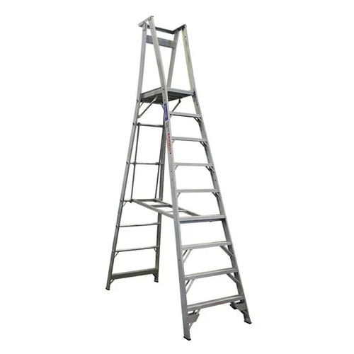 INDALEX Platform Ladder 2.7M Aluminium HD Pro Series