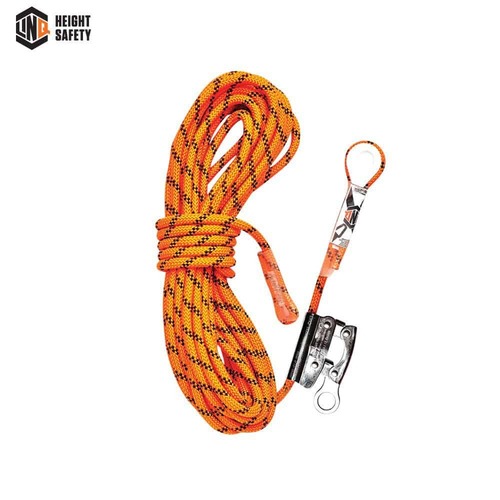 Linq Kernmantle Rope with Thimble Eye & Rope Grab 20m