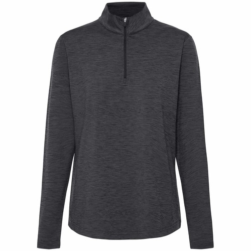 Women's 1/4 Zip Heather Pullover Thermo-Tec™