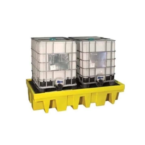 Dual IBC Pallet with Removable Decking 1140LT Sump