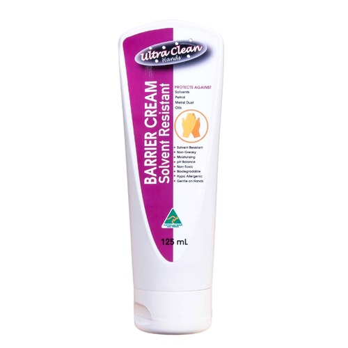 Ultra Clean Hands - Barrier Cream (Solvent Resistant) 125ml Tube