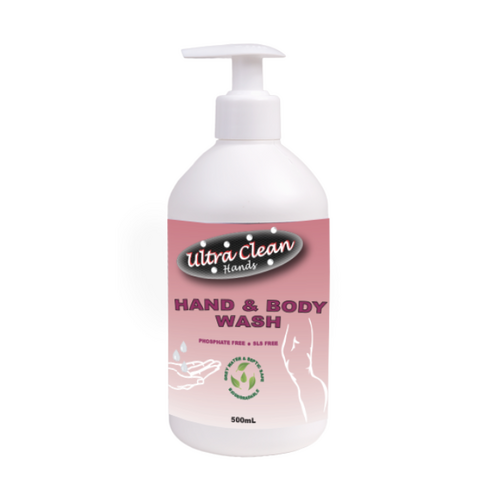 Ultra Clean Hand & Body Wash 500ml Pump