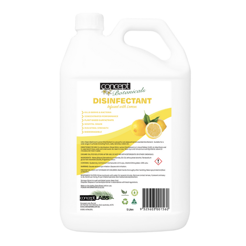 Ultra Clean Lemon Disinfectant 5 Litre