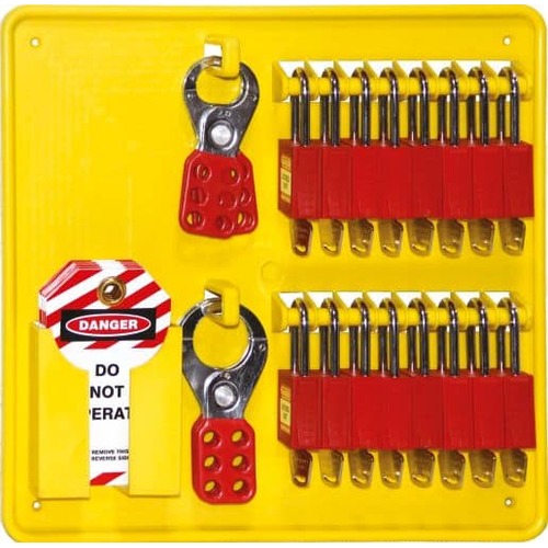 12 Lock Lockout Station 395 x 395mm