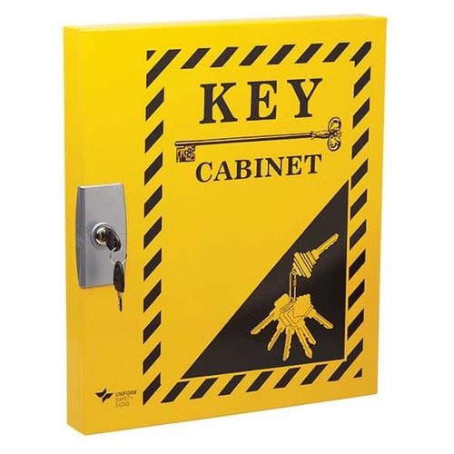 Lockable Key Cabinet (with 40 hooks) 400 x 470 x 50mm 