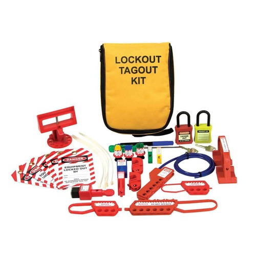 Electrician Pouch Lockout Kit